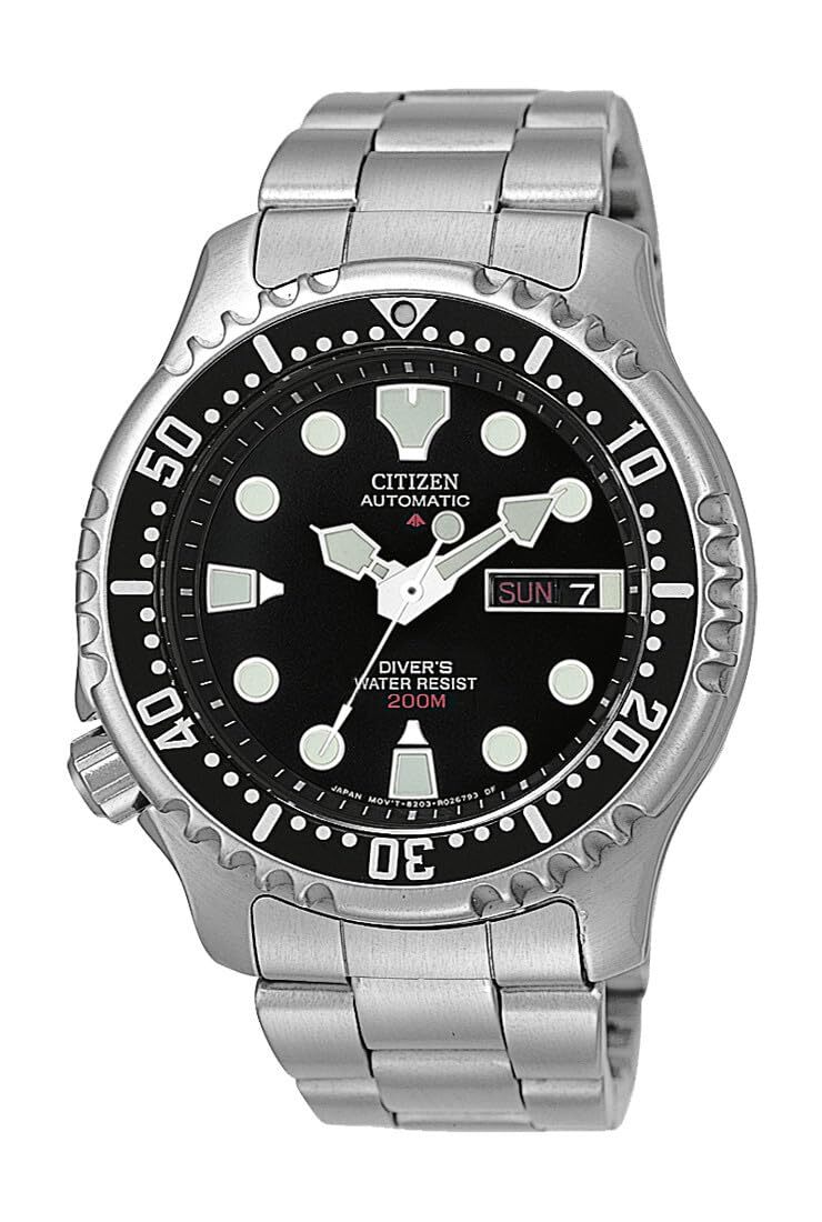 CITIZEN PROMASTER NY0040-50E AUTOMATIC diver Waterproof Men Watch StainlessSteel