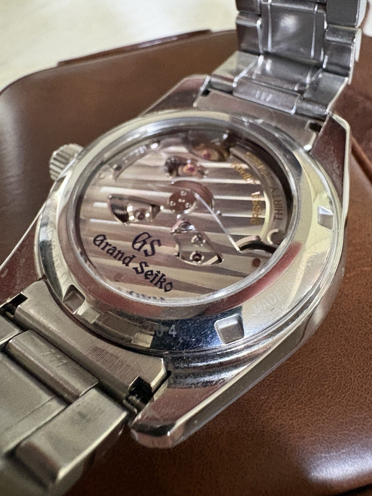 Grand Seiko Heritage Men’s Automatic Spring Drive Watch SBGA375 Blue Dial