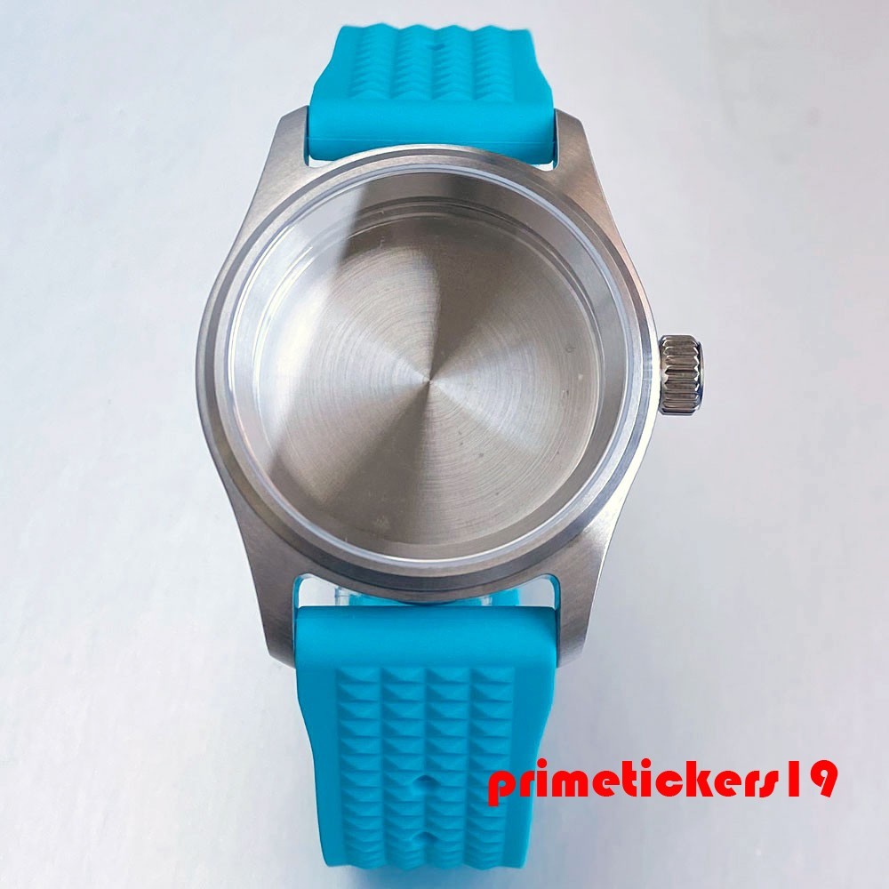 36/39mm Pilot Watch Case+Band Fit NH35 NH36 NH34 ETA2824 PT5000 Miyota8215 821A