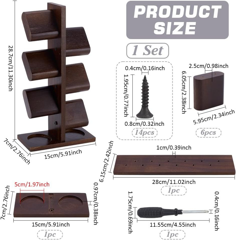 Wooden Watch Holder Stand Watches Display Tower Watch Display Racks Multiple Wat