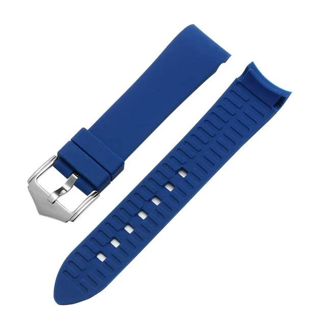 18mm 20mm 22mm Soft Silicone Watch Band Divers Replacement Strap Quick Release