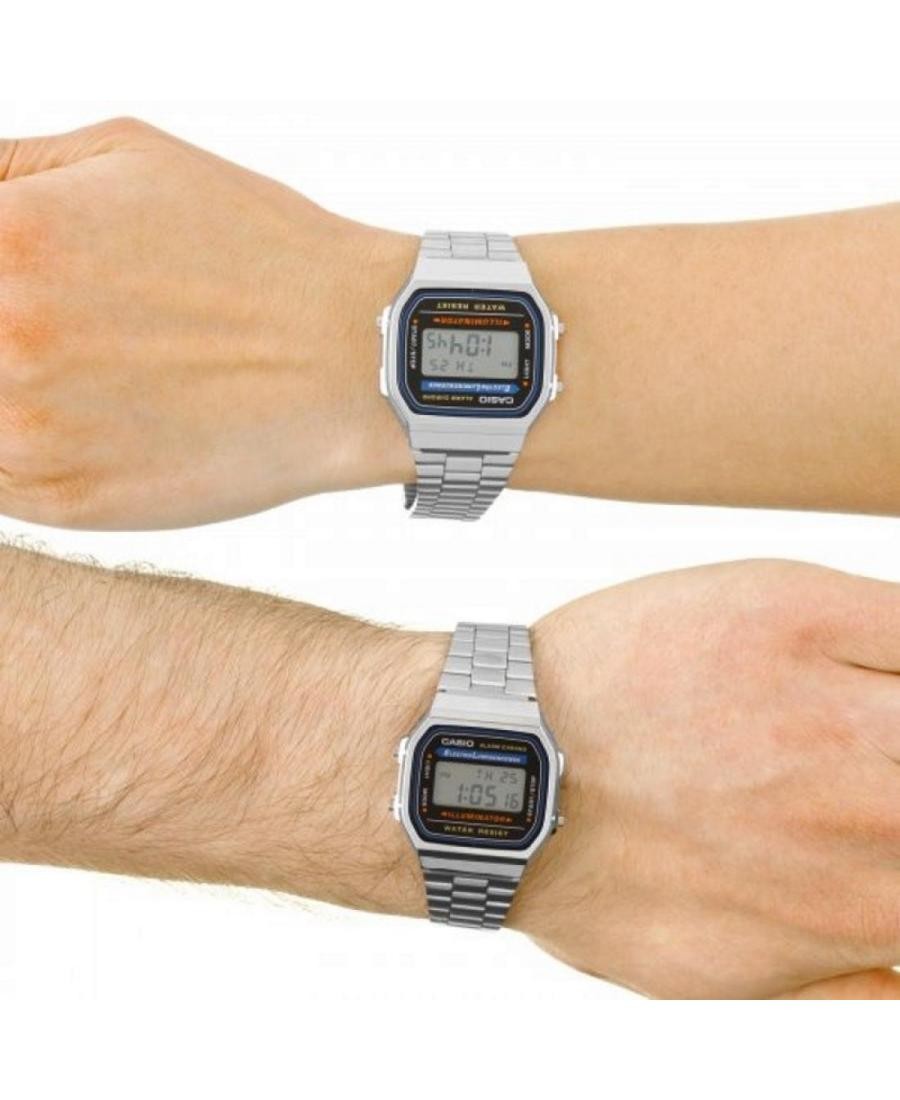 CASIO Men Digital Quartz Casual Watch Classic Dress Black Dial Waterproof Rectan