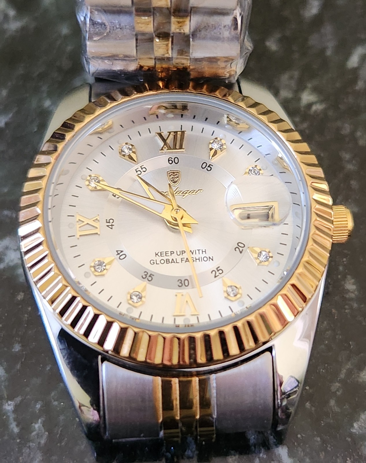 Poedagar classic luxury business quartz Women’s watch New Works