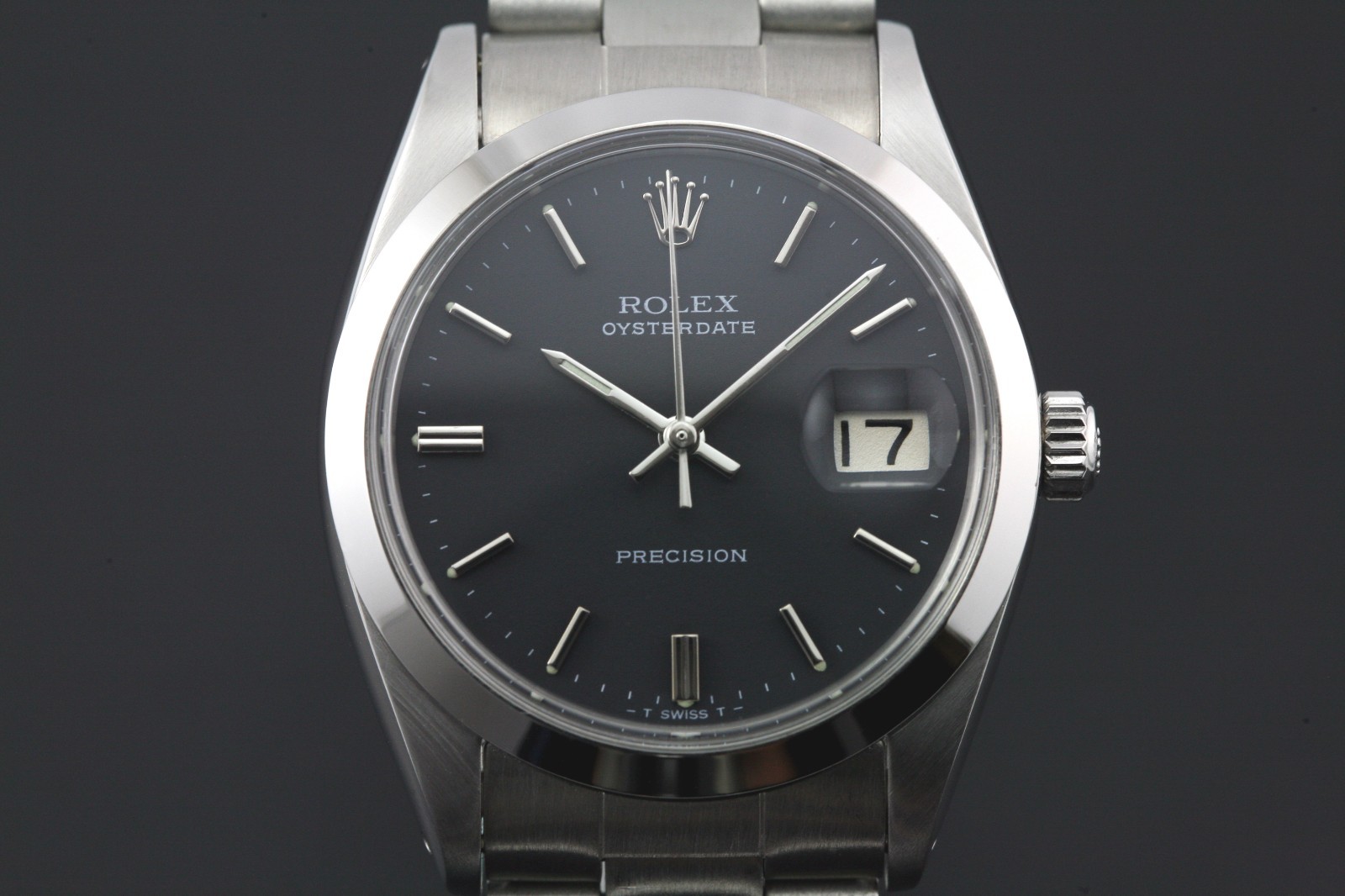 Vintage Rolex Oysterdate Precision 6694 Cal 1225 17Jewels Manual Winding Watch