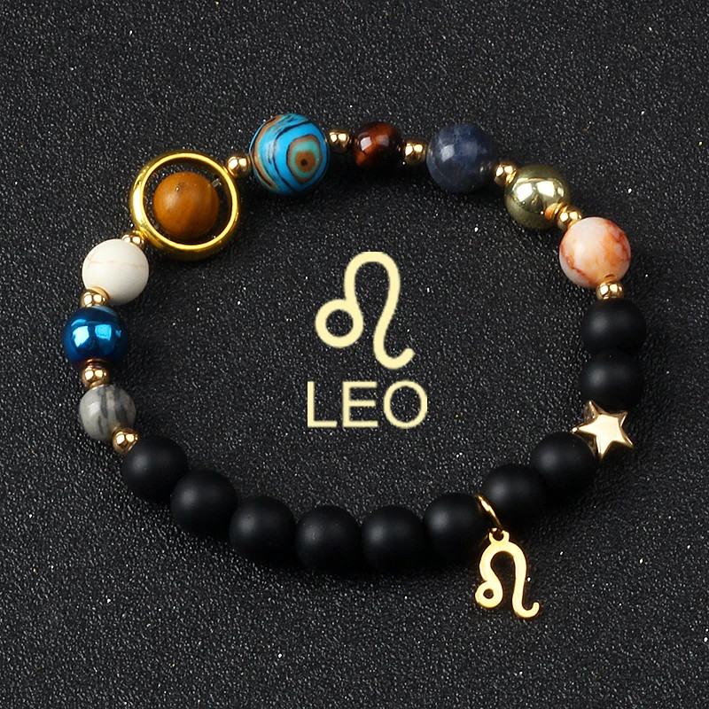 Women Stone Beaded Bracelet Round Layered Mixed Tone Adjustable Strand Jewelry