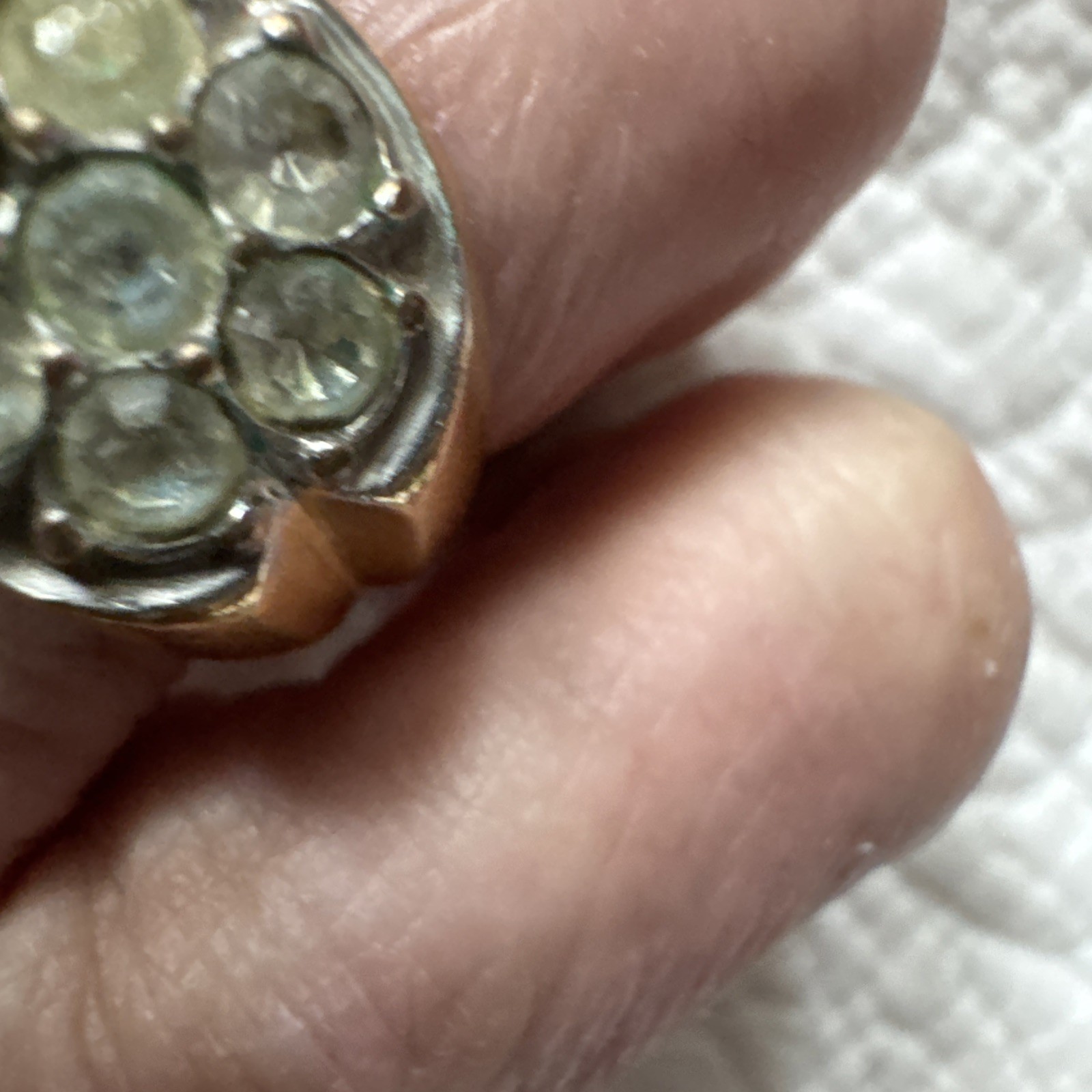 Vintage Mens 18K Gold HG Men’s Cocktail Heavy Gold Ring For Mr. Handsome
