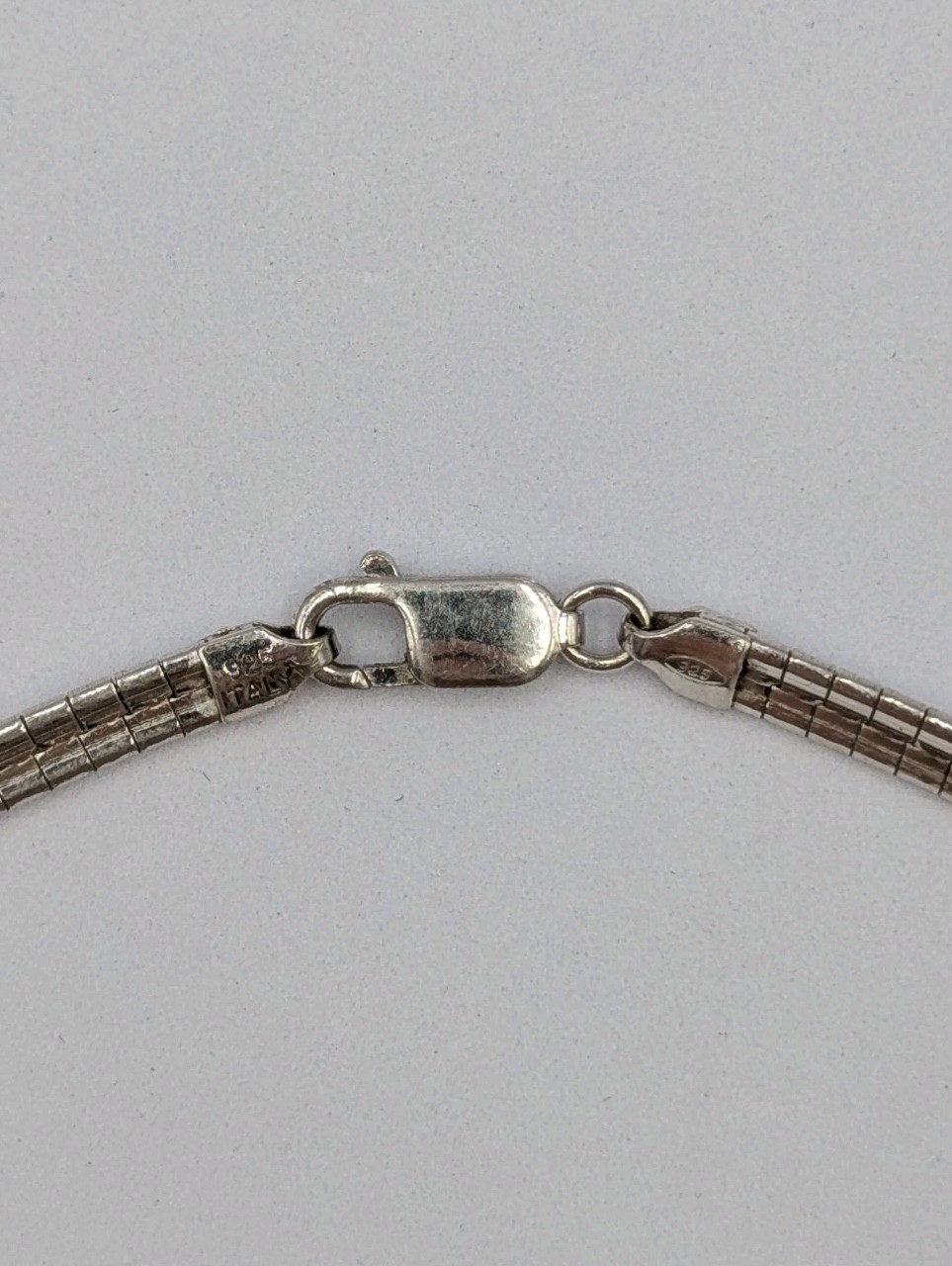 By RCI Vintage Sterling Silver 4mm Omega Italian Chain 925 Necklace 18″ – 20.1g