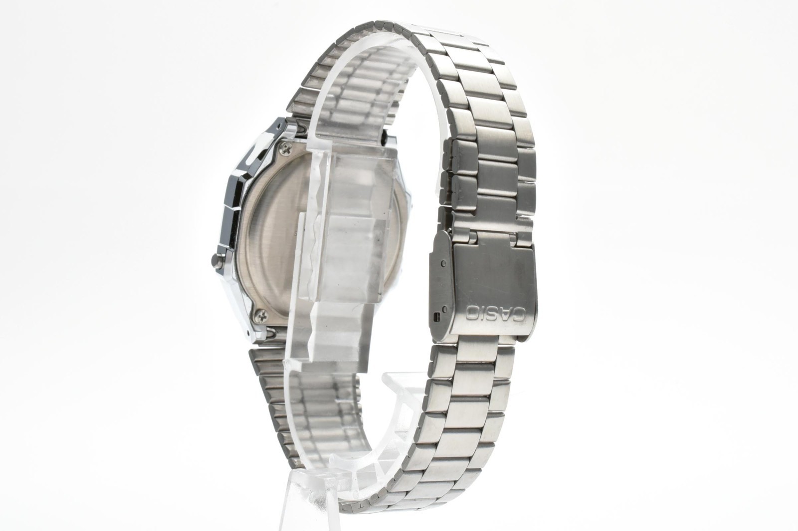 【EXC+５】CASIO A168W Digital Alarm Chronograph Quartz Watch Silver From Japan