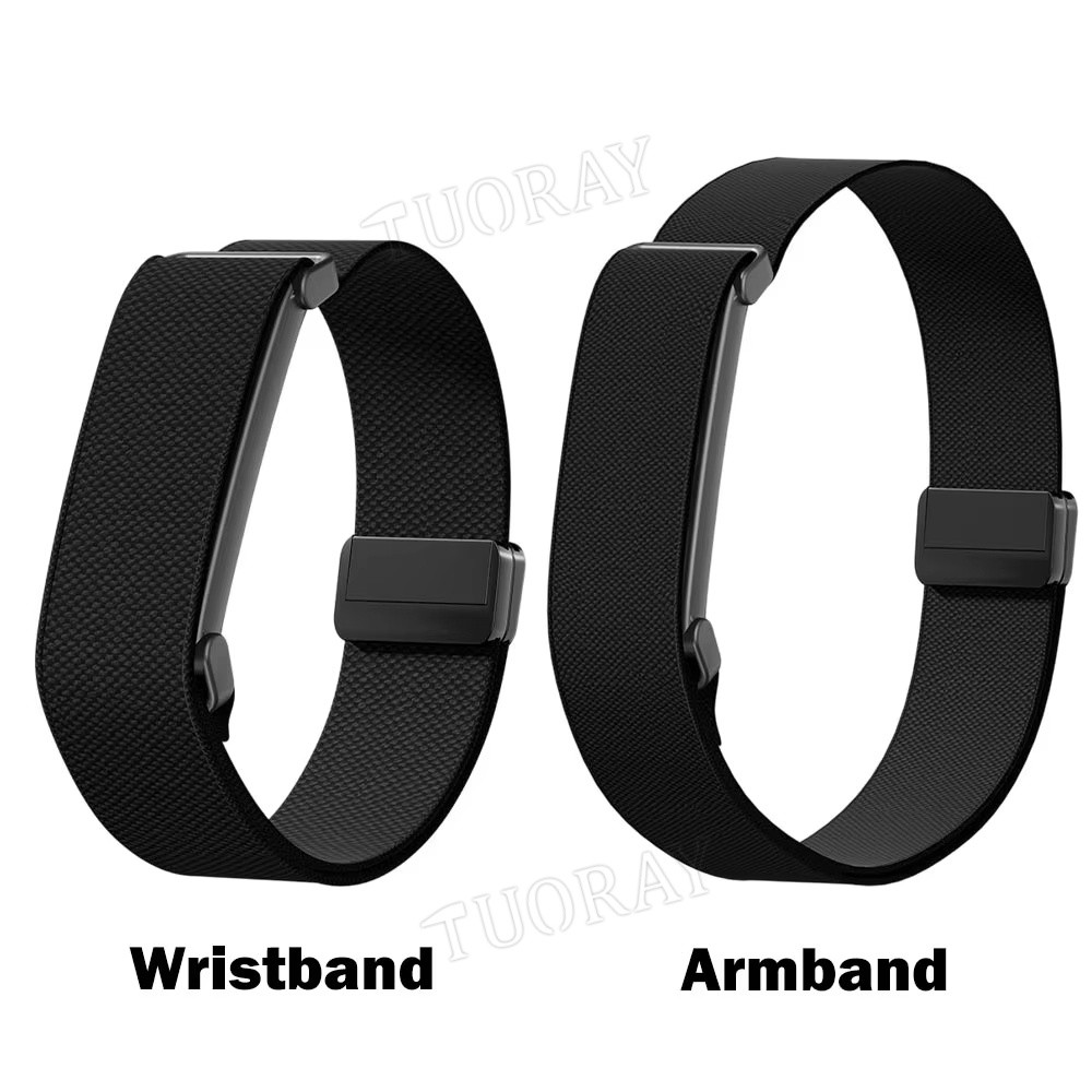 New Nylon Weave Bicep Band Strap for Google Fitbit Air Wristband & Bicep Armband