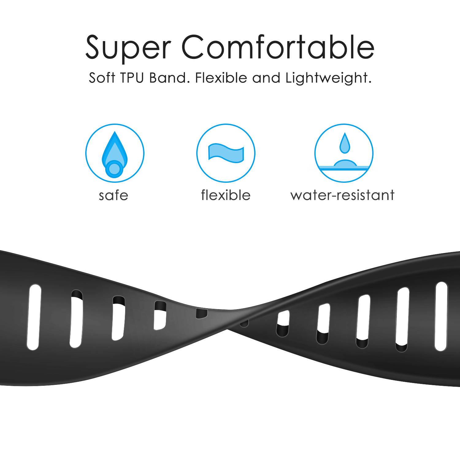 For Suunto Core Smart Watch Band 24mm Wrist Strap Replacement Sport Wristband