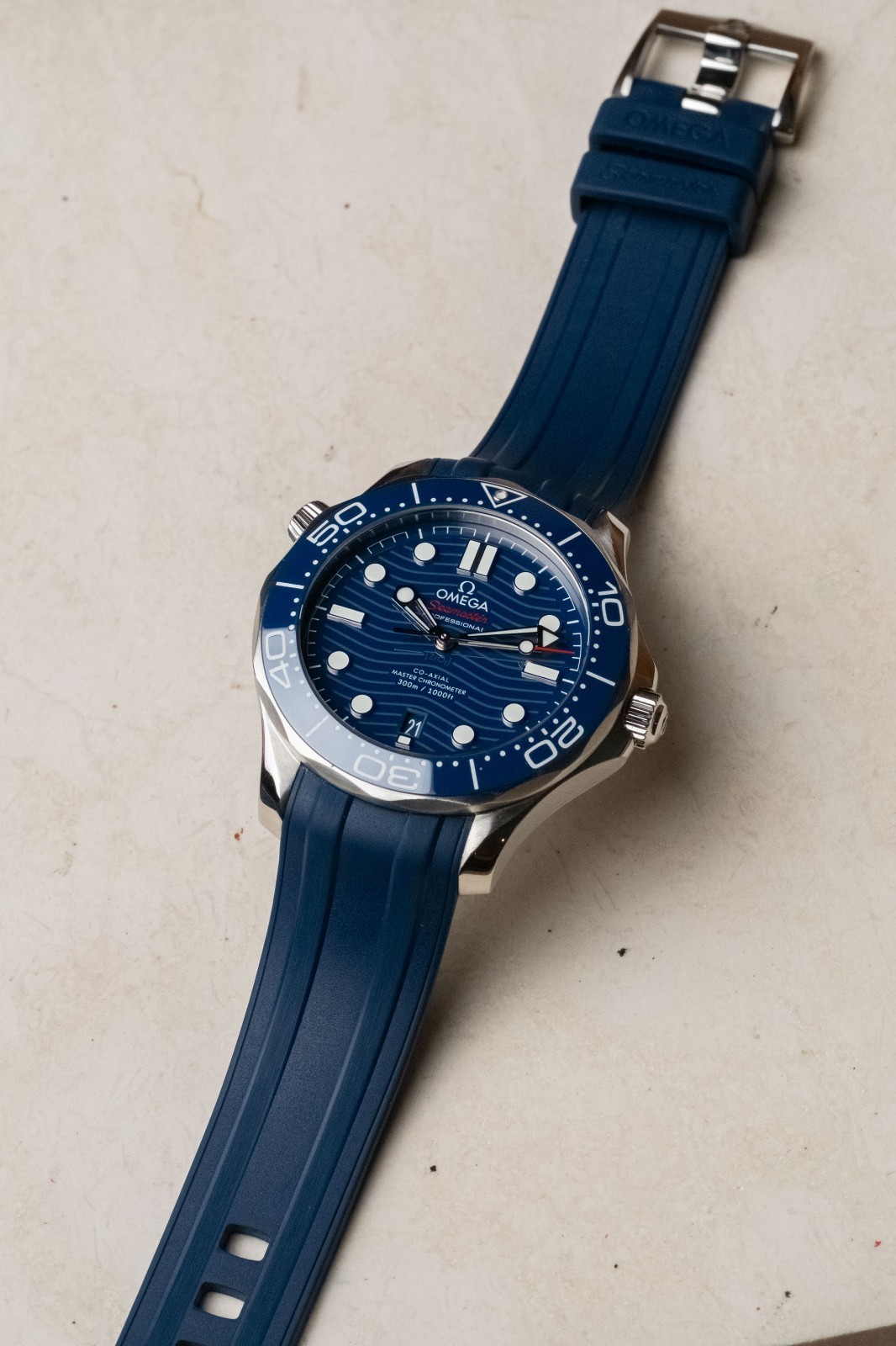 2022 Omega Seamaster Diver 300M Ref. 210.32.42.20.03.001 with Box and Papers