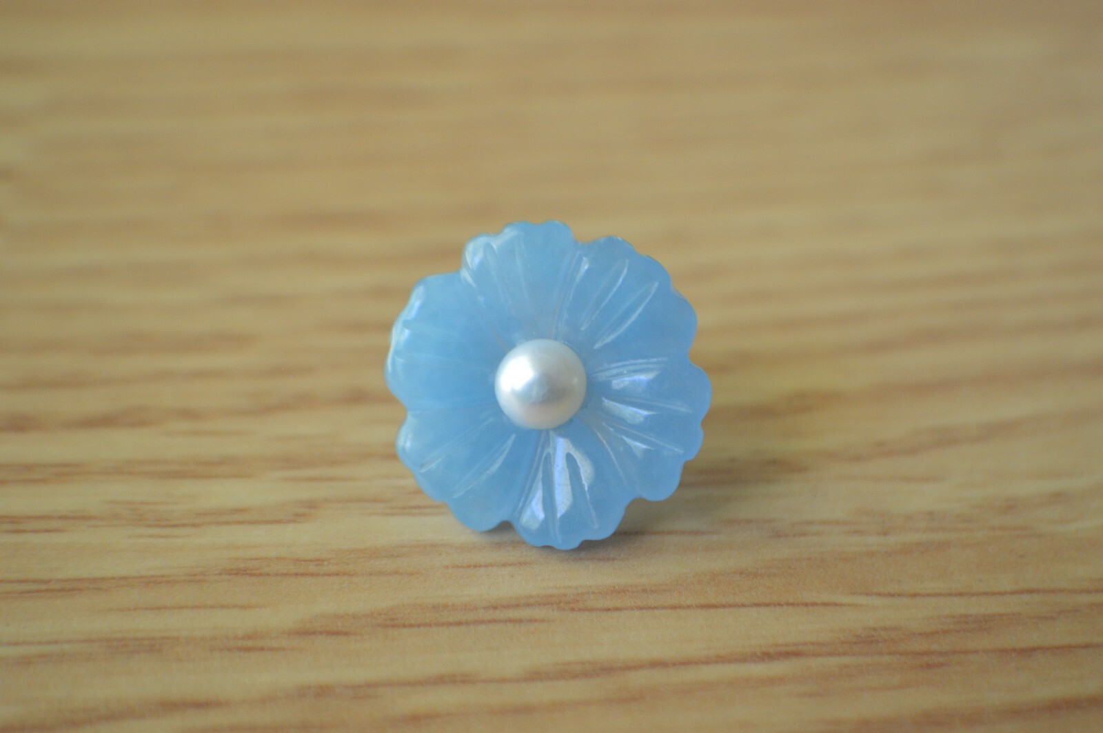 25.0ct Premium Blue Jade / Freshwater Pearl Earrings Fine Sterling Silver