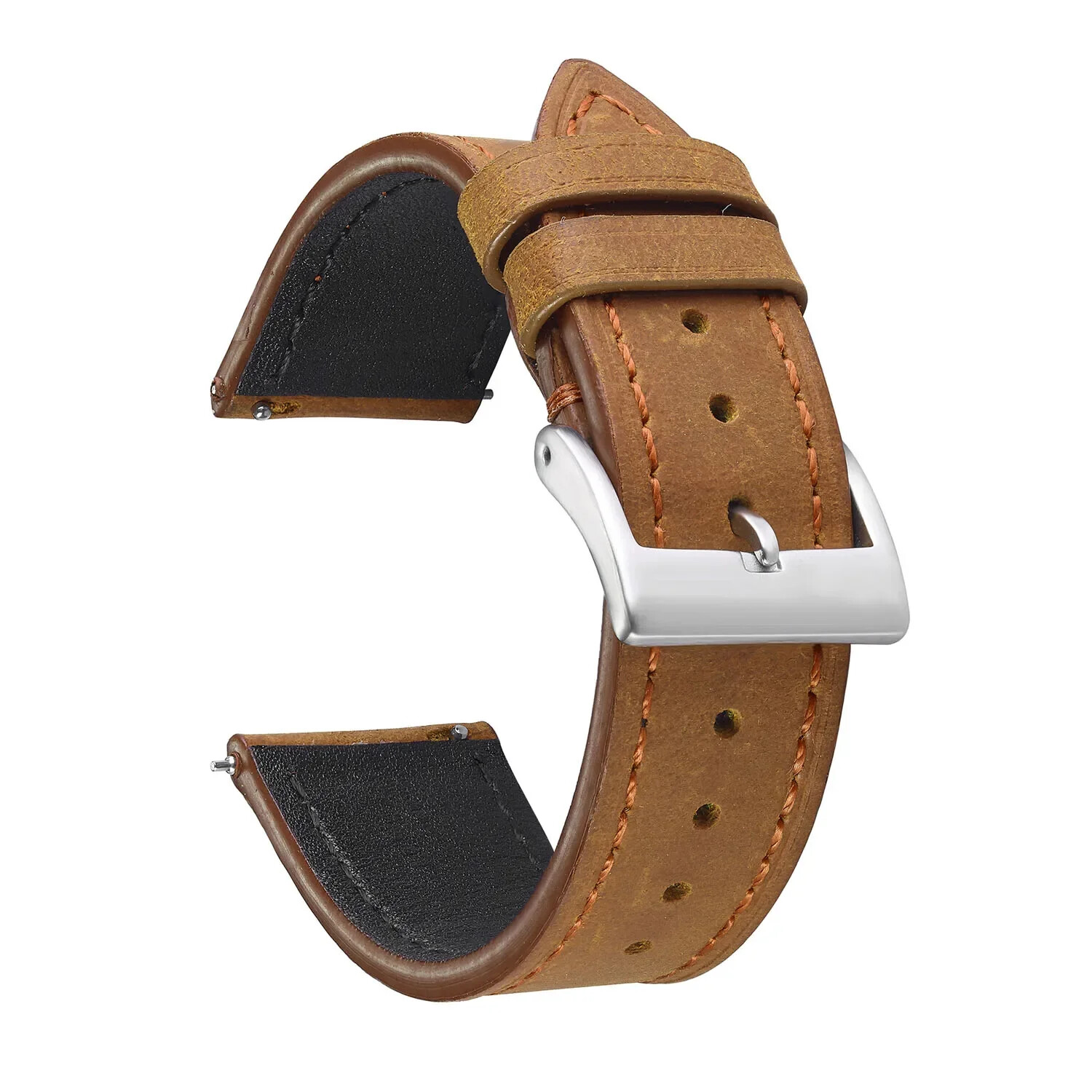 Vintage Genuine Leather Strap 20mm 22mm Watch Band 18 19 21-24mm Retro Bracelet