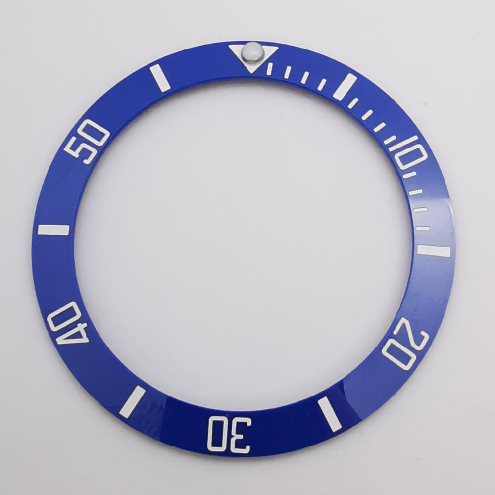 40mm Aluminum Ceramic Watch Bezel Insert Ring for 43mm Automatic Men Watch