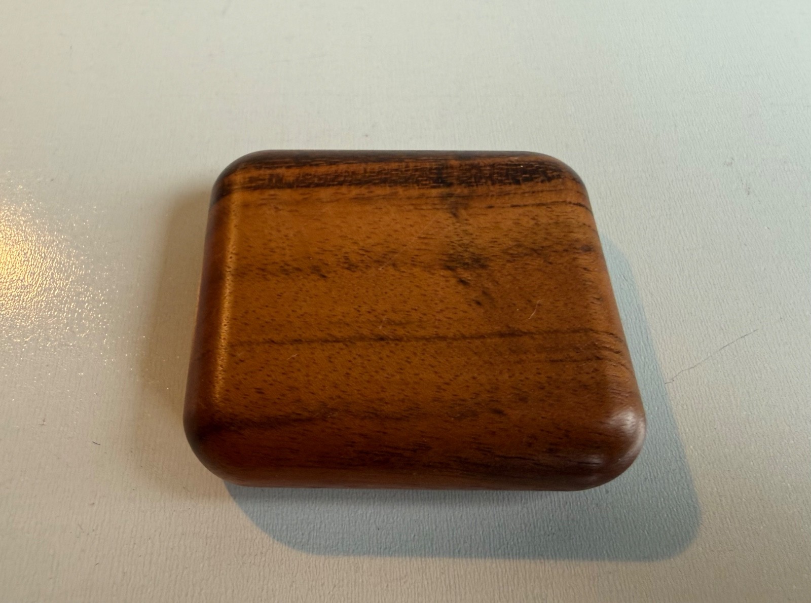 Vintage Pau Ferro Wooden Poptop Pocketwatch by Stephen Long & Kate Christoon
