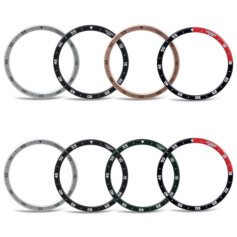 For Samsung Galaxy Watch 4 40/44mm Bezel Styling Frame Ring Case Metal Cover