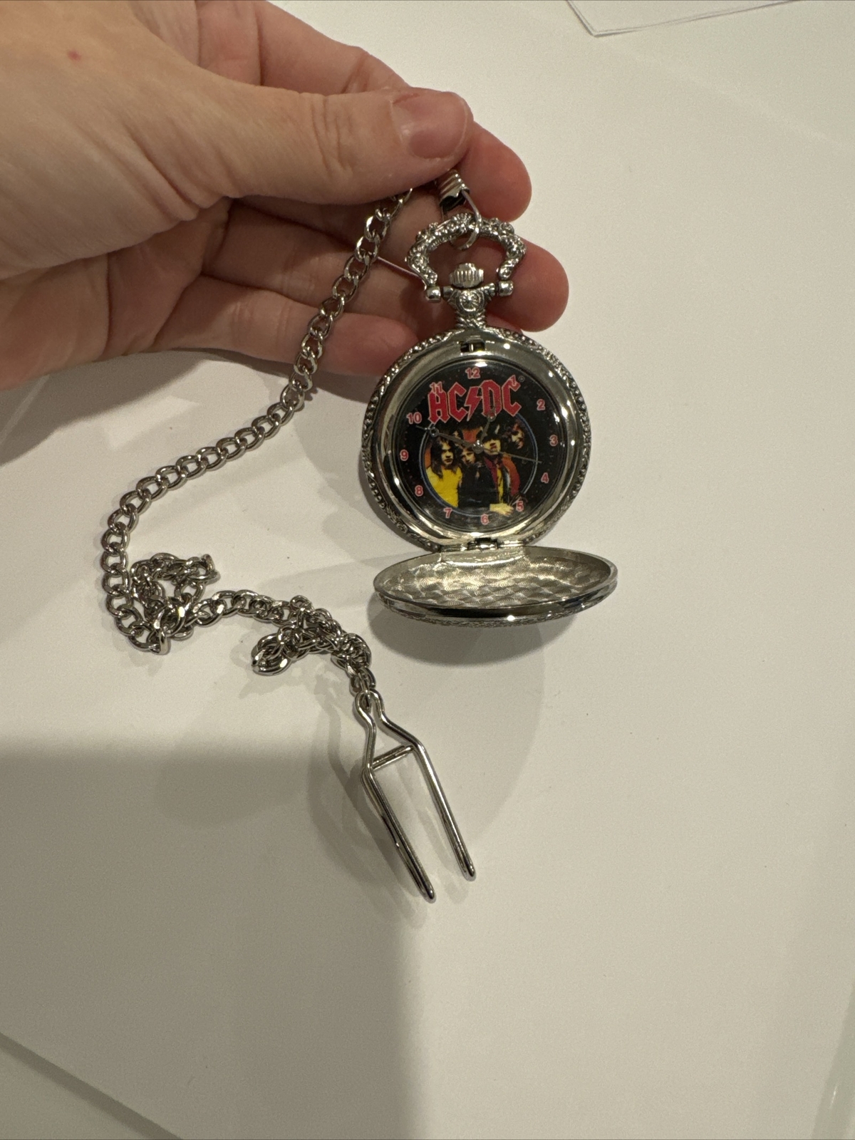 AC/DC Back in Black Pocket Watch 2006 Tour Collection B