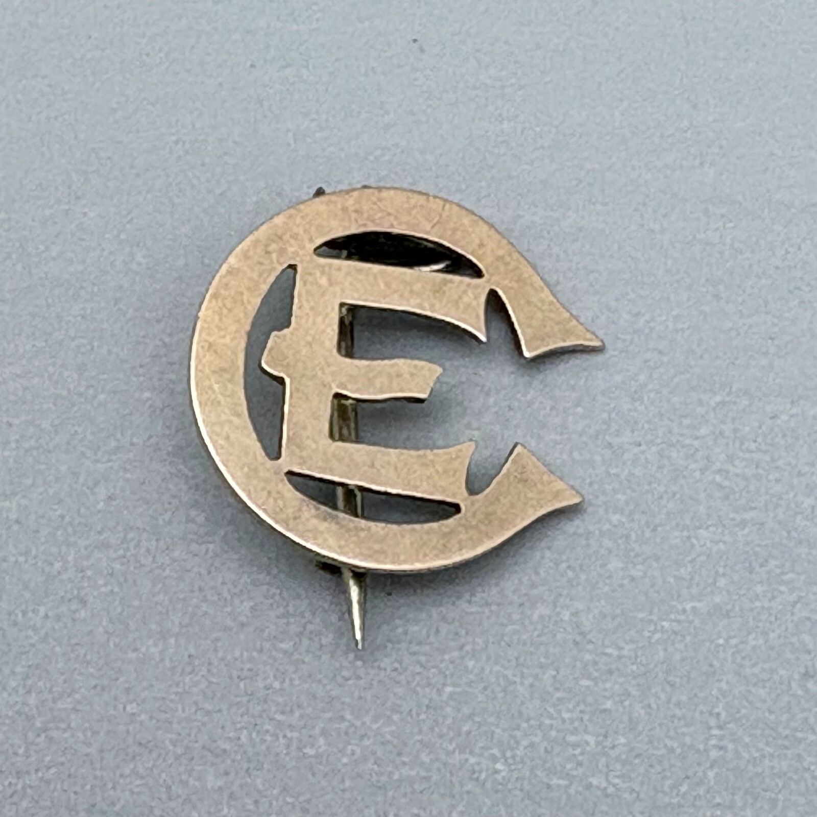 Antique Rev Grose Emblem Christian Endeavor Within Christ Brooch Pin