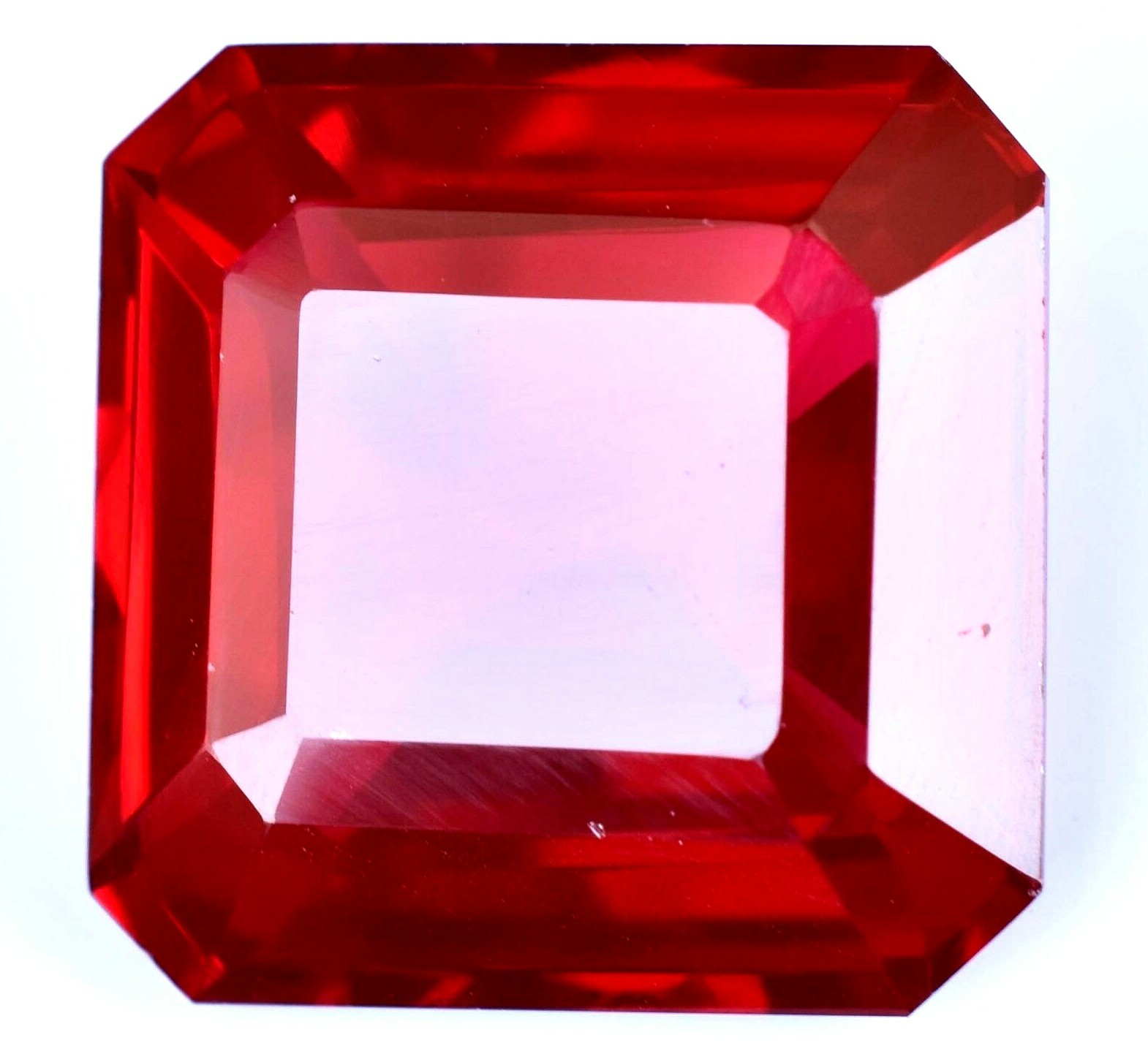 AAA Mogok Blood Red Ruby 58.85 CT Certified EXQUISITE Treated Emerald Gemstone !