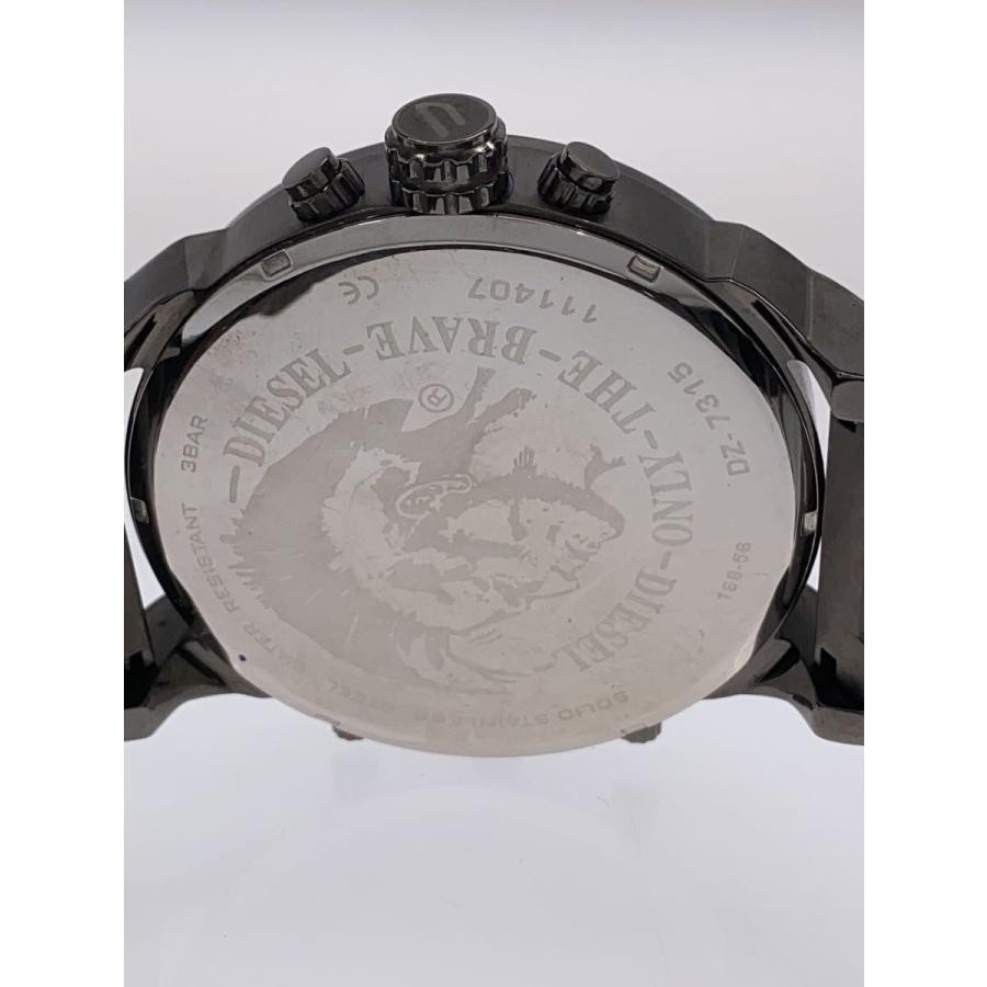 DIESEL DZ-7315 Case Size 6.7 ×6.6cm Wrist Size 17.5cm Used Watch #51119