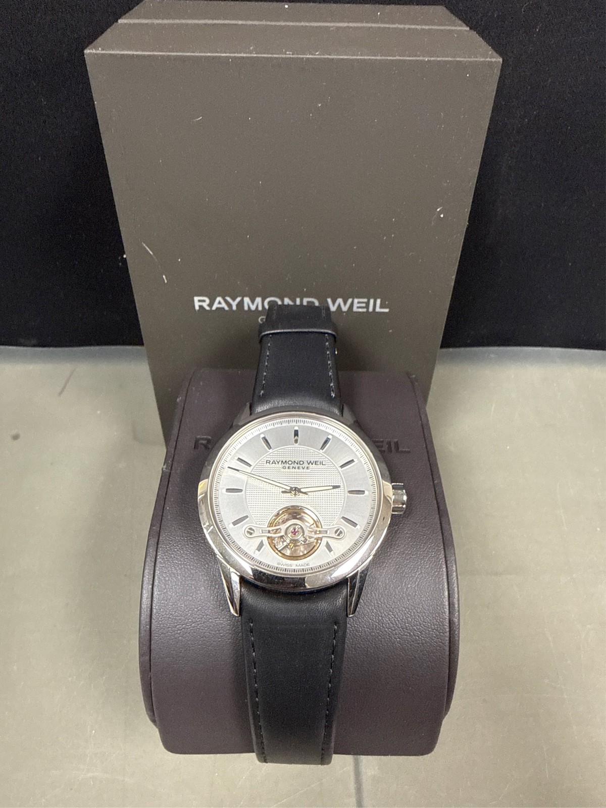 Raymond Weil Men’s 2780-STC-65001 Freelancer Analog Display Swiss Automatic Blac