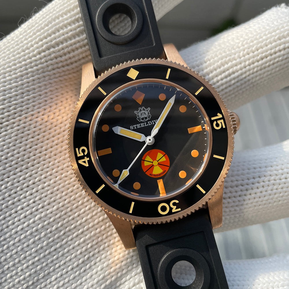 STEELDIVE SD1952VS Mens Bronze 41mm 300M Automatic Dive Watch NH35 Sapphire
