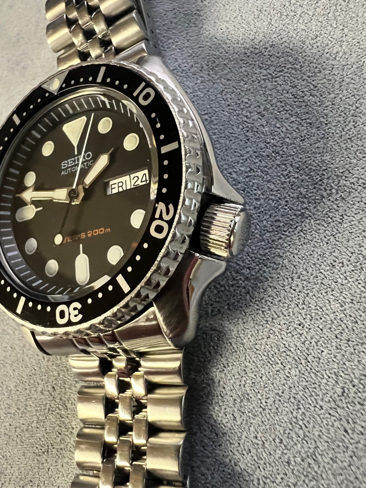 Seiko Feb 2019 SKX007 Final Production Year Automatic Diver Watch 7S26-0020