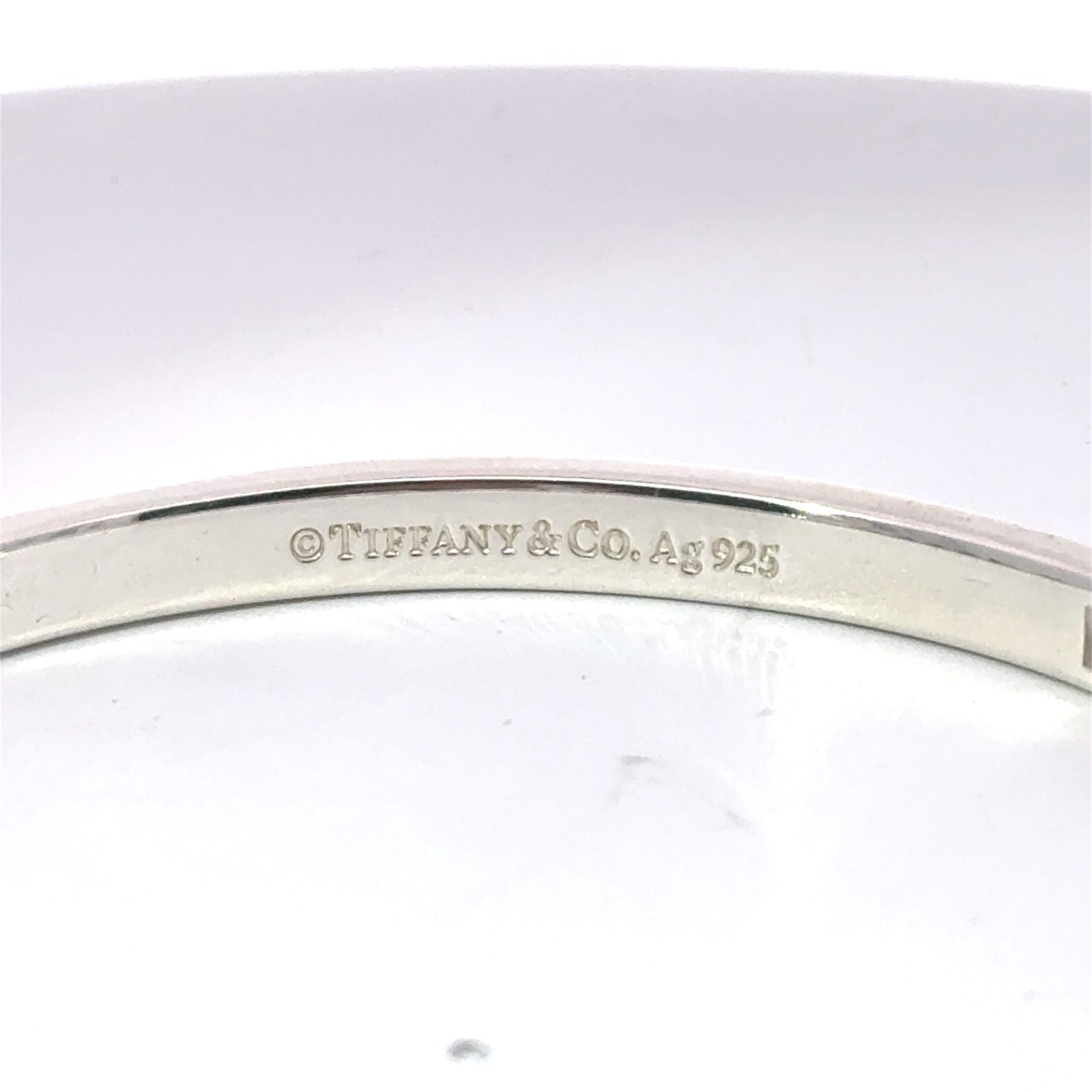 Tiffany & Co. 925 Sterling Silver Venetian Link ID Bracelet 8″
