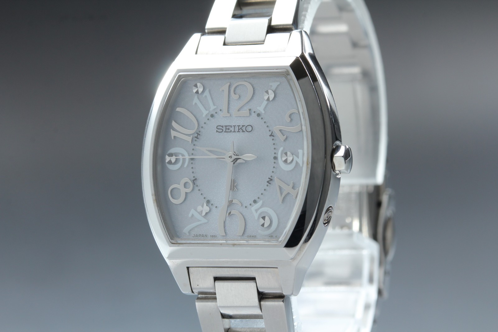 [Near MINT] Seiko Lk 3B51-0Ae0 Analog Solar Women Radio Wave Watch From JAPAN