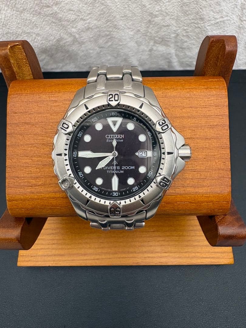Citizen Eco-Drive Diver’s 200M Titanium Watch