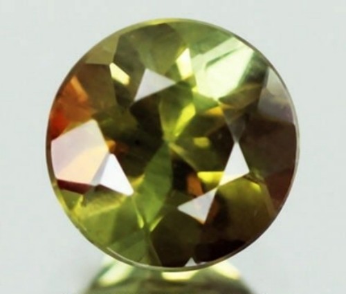 ANDALUSITE 3 MM ROUND CUT 2 PIECE SET OUTSTANDING COLOR ALL NATURAL