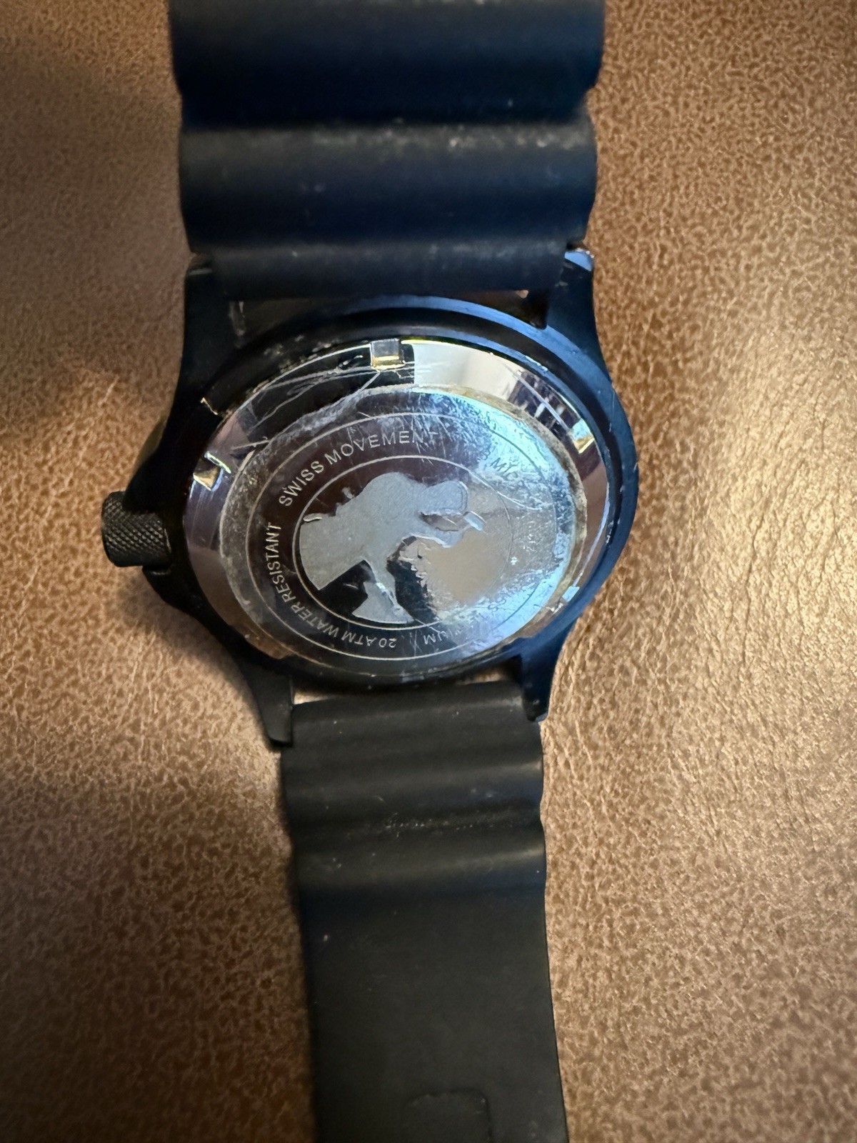 Stauer H3 MB Microtec Military Black Men’s Watch New Battery
