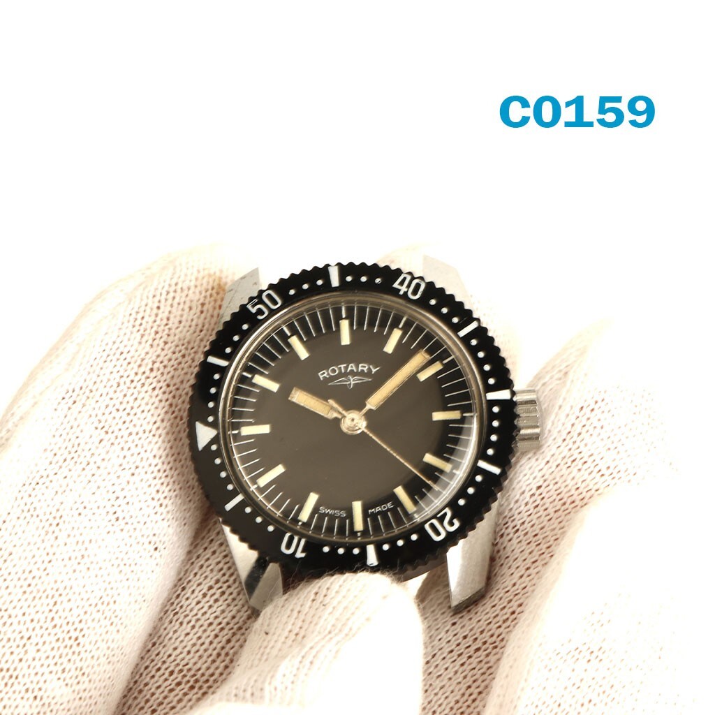 Original Vintage Swiss Made Watch Case, Water Proof #C0159#.