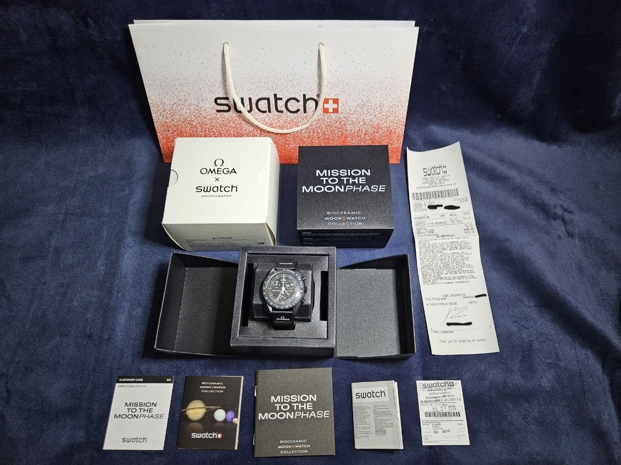 Swatch x Omega x Snoopy Bioceramic MoonSwatch Mission To The Moonphase Full Moon