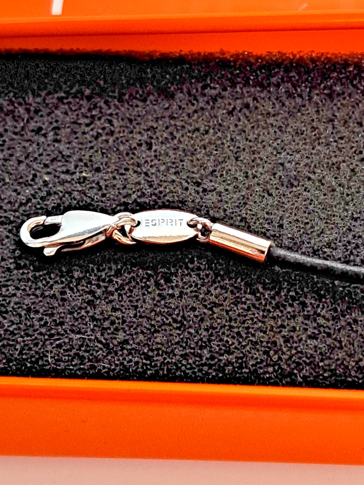 Esprit “Heart with Key” Bracelet Silver 925/Leather