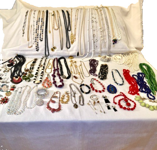 Vintage JEWELRY – 70-80’s & Earlier Trifari, Emmons, Esinberger, Monet, Lisner