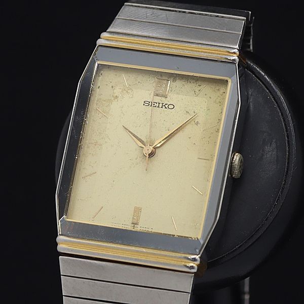 SEIKO Session 5P31-5000 Gold Tank Quartz Men’s Watch JAPAN
