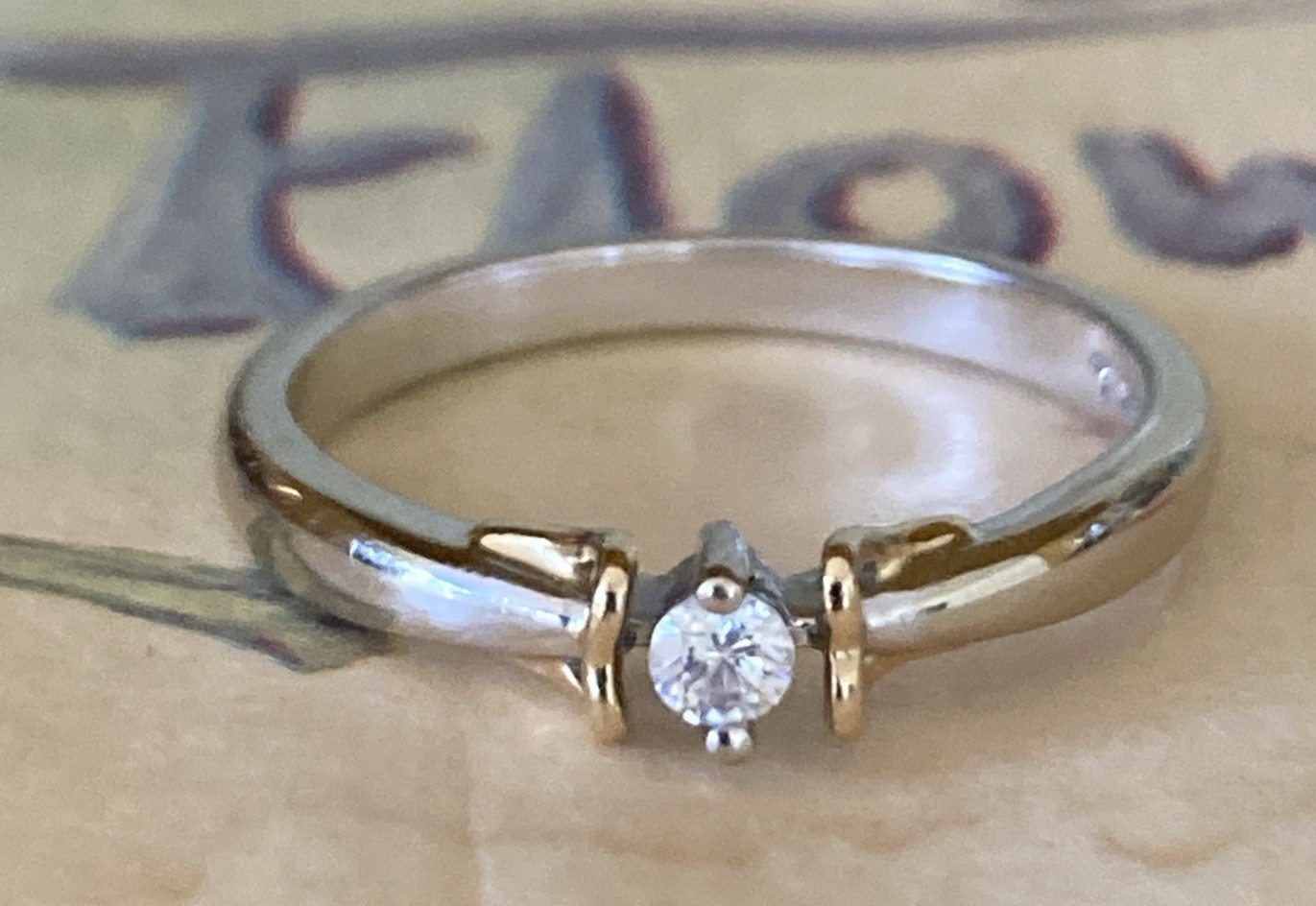 14k White Gold Diamond Solitaire Ring Size 6.5 – 3mm Stone 2.50 Grams