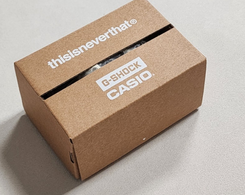 NWT Casio G-Shock x Thisisneverthat DW-6900TNT24-7DF Ivory 100% Authentic