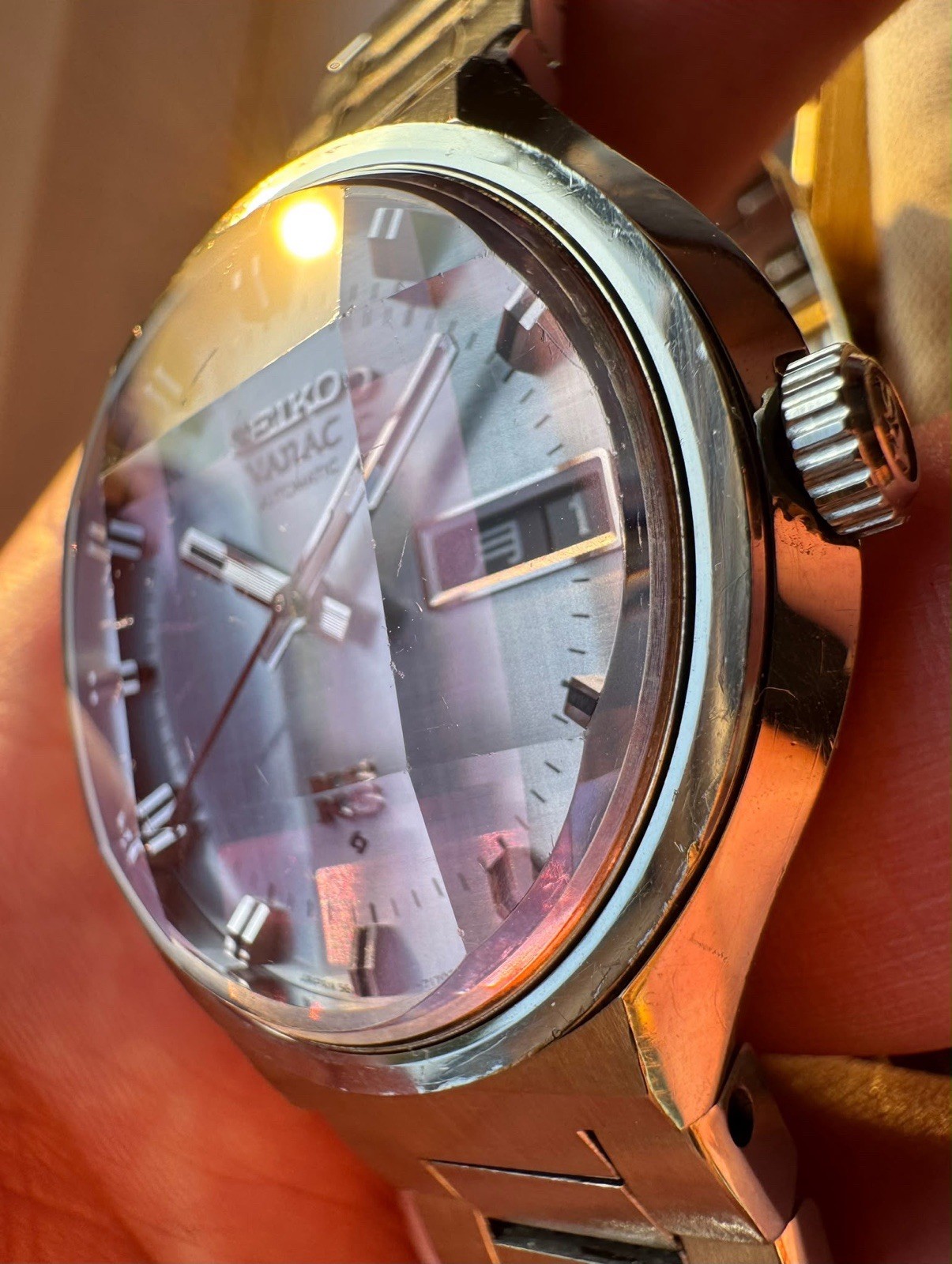Rare Vintage 1973 King Seiko Vanac 5626-7210