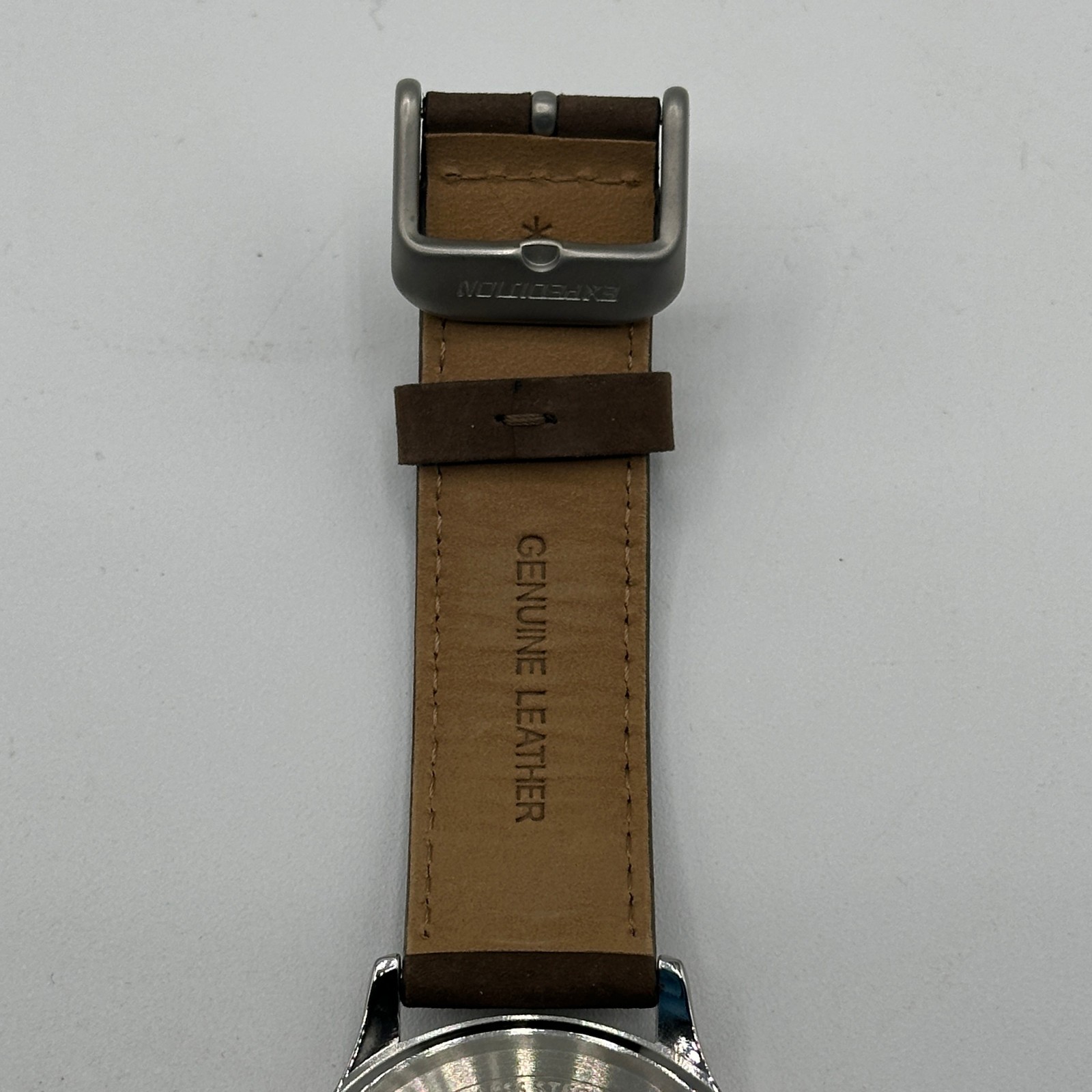 Timex Expedition Indiglo WR50M Digital Analog Watch with Leather Band 37mm