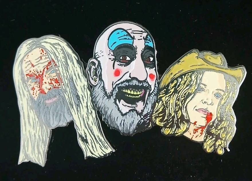 Firefly Trilogy 3 From Hell Rejects 1000 Corpses Spaulding Custom ENAMEL PIN