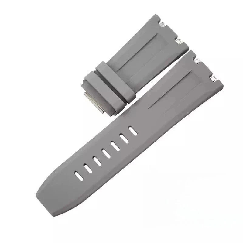 Quick Release FKM Rubber Strap Fits Audemars Piguet Royal Oak Offshore 15720ST