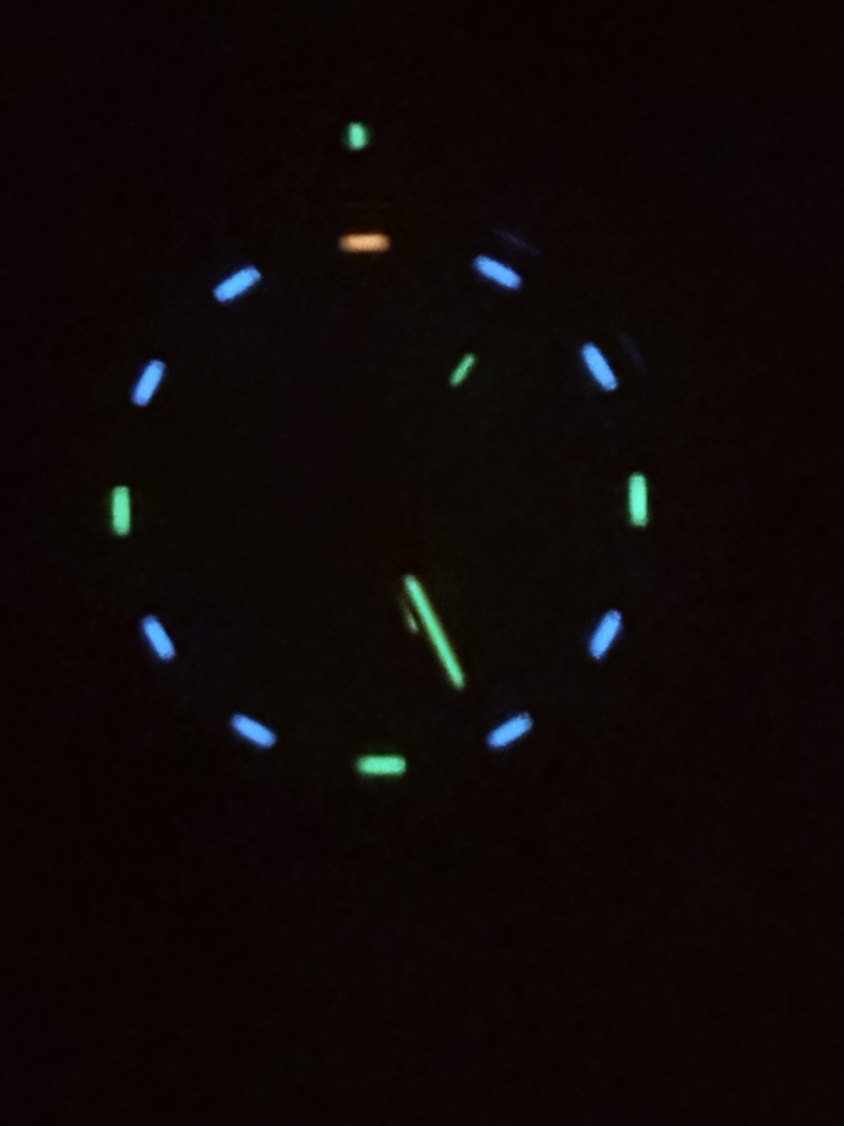 Deep Blue DAYNIGHT 43MM DIVER SOLAR POWERED PC WHITE DIAL 3 COLOR TUBES‼️