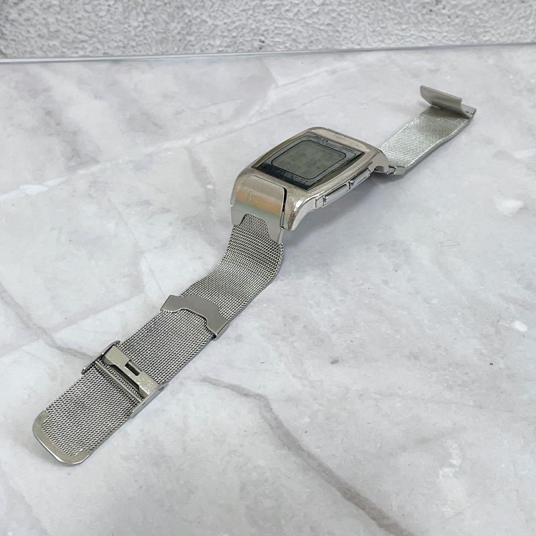 Casio META World Time Vintage Digital Watch Rare Working Battery