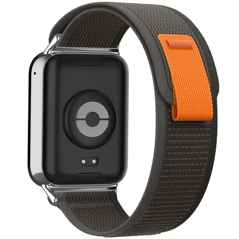Weave Nylon Wristband Strap for Xiaomi MiBand 8 9 Pro Red Mi Watch 4 Fabric Band