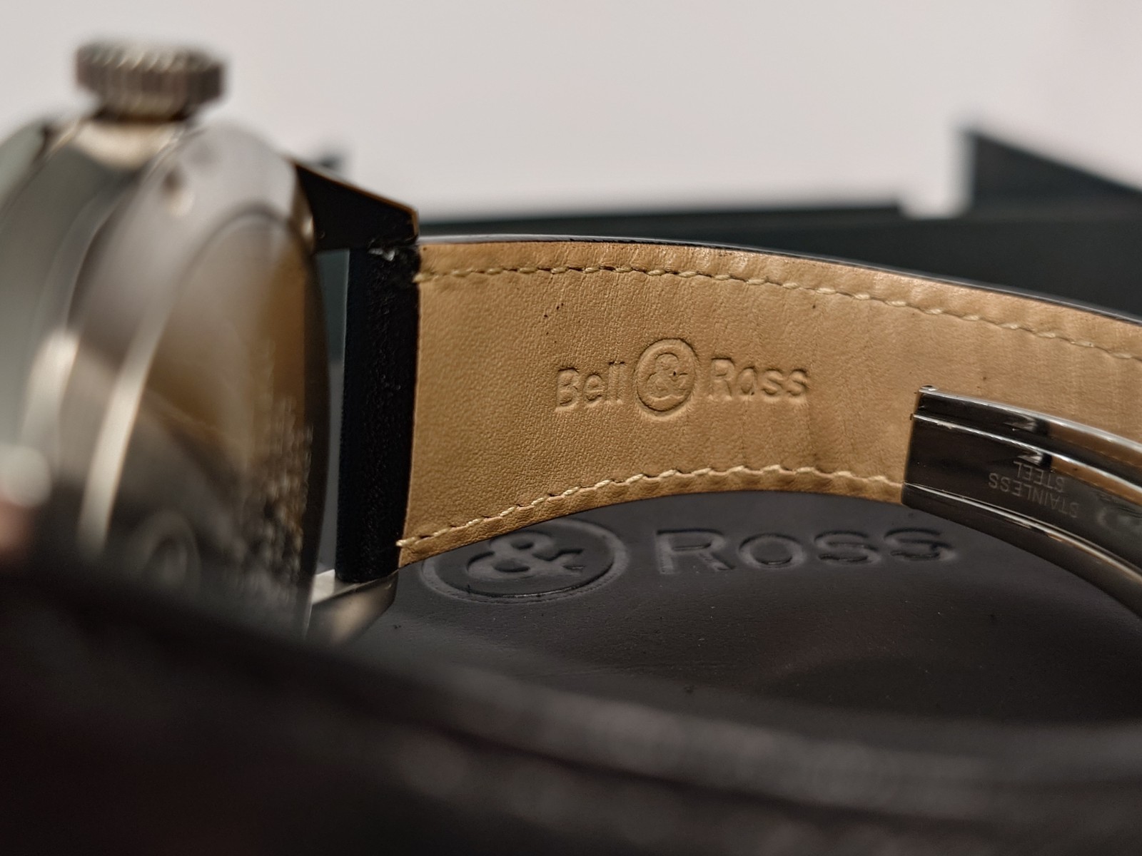 Bell & Ross Vintage BR123-95-SS Watch NEVER WORN
