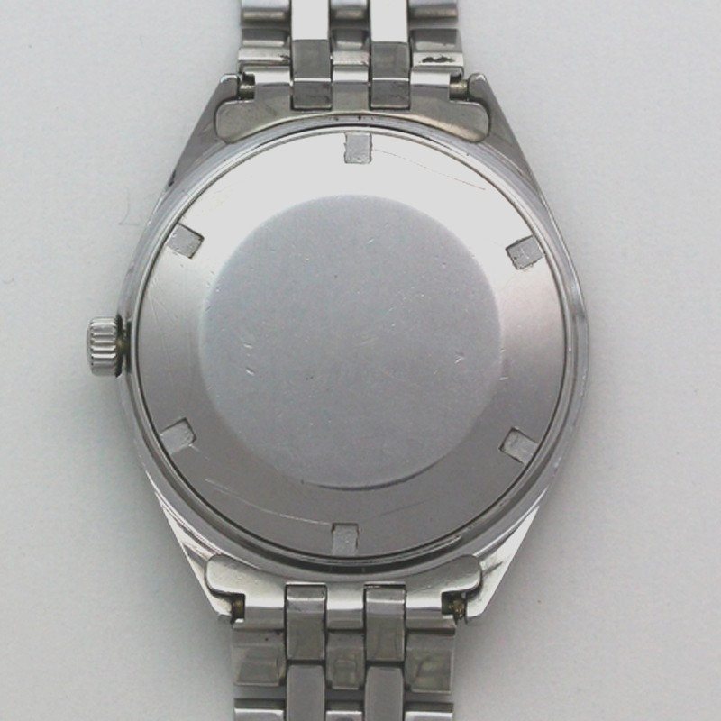 Girard Perregaux Gyromatic Automatic Date 37mm Steel Unique Dial Watch 1960’s