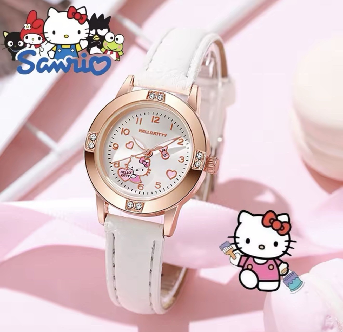 Hello Kitty Watch Unisex Kids Teens