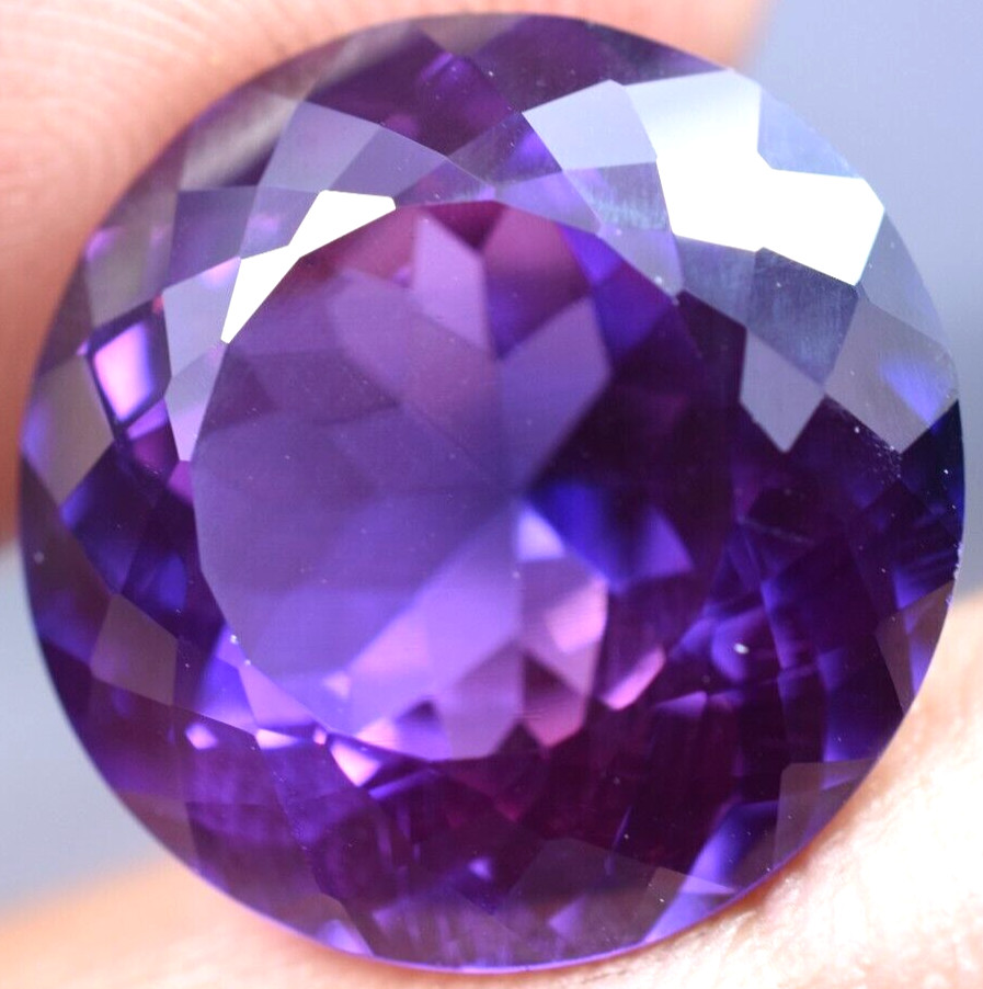 Natural 17.90 Ct Boysenberry Sapphire GGL Certified fabulous Loose Gemstone